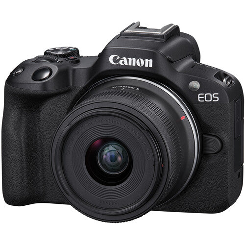 Canon EOS R50 Mirrorless Camera with Canon RF-S 18-45mm f/4.5-6.3 IS STM Lens