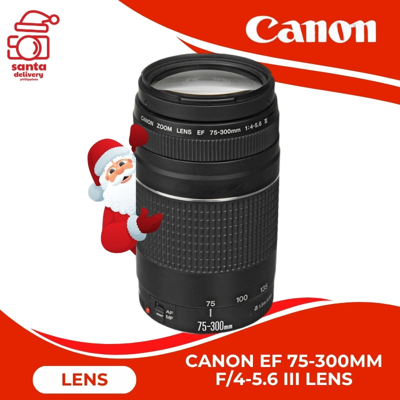 Canon EF 75-300mm f/4-5.6 III Lens