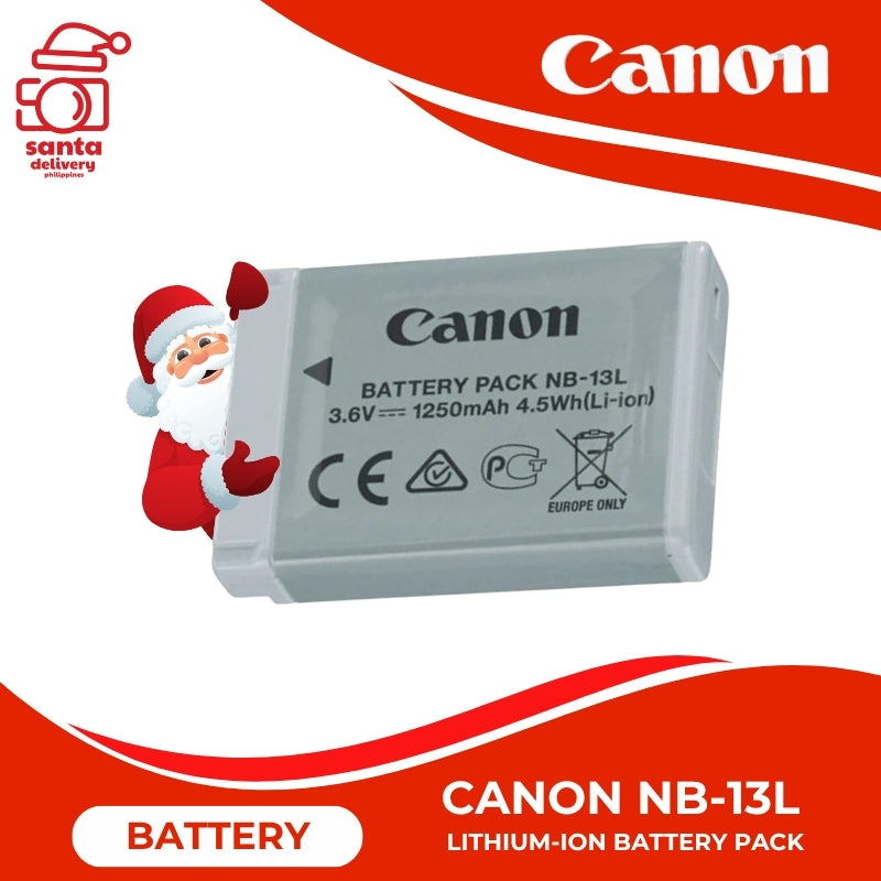 Canon NB-13L Lithium-Ion Battery Pack (Sealed Plastic)