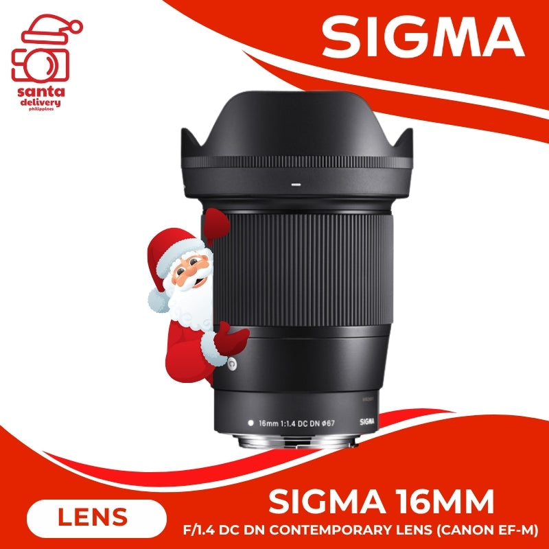 Sigma 16mm f/1.4 DC DN Contemporary Lens for Canon EF-M