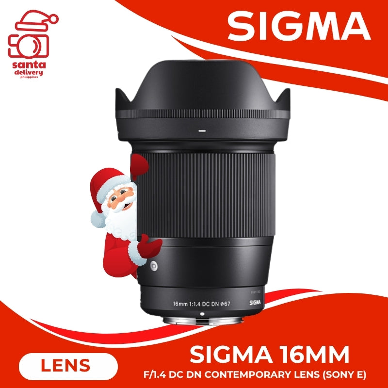 Sigma 16mm f/1.4 DC DN Contemporary Lens for Sony E
