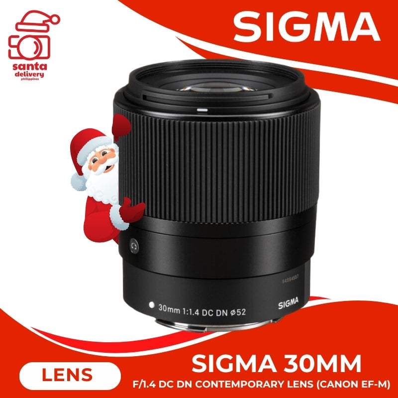Sigma 30mm f/1.4 DC DN Cntemporary Lens for CANON EF-M