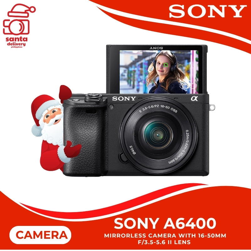 Sony ZV-E10 II Mirrorless Camera with Sony E PZ 16-50mm f/3.5-5.6 OSS Lens (Black)