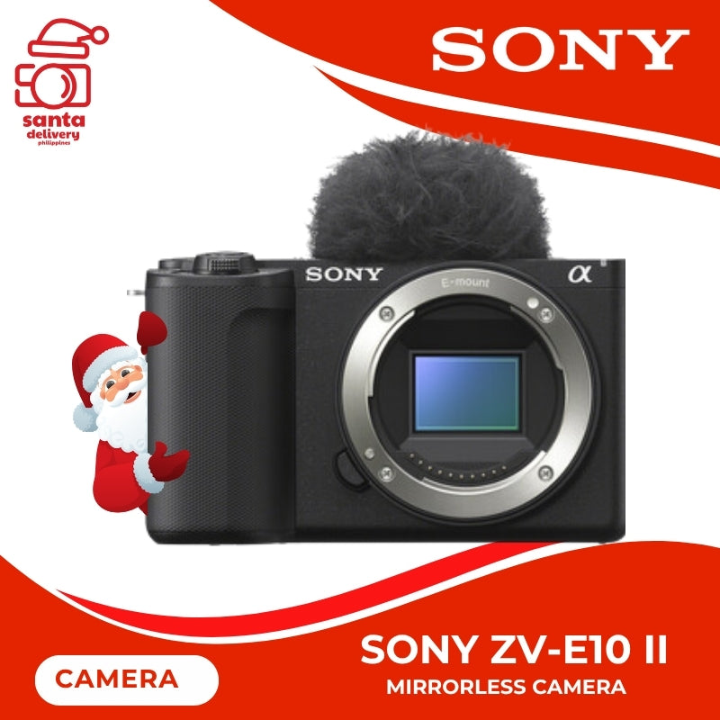 Sony ZV-E10 II Mirrorless Camera (Body Only)