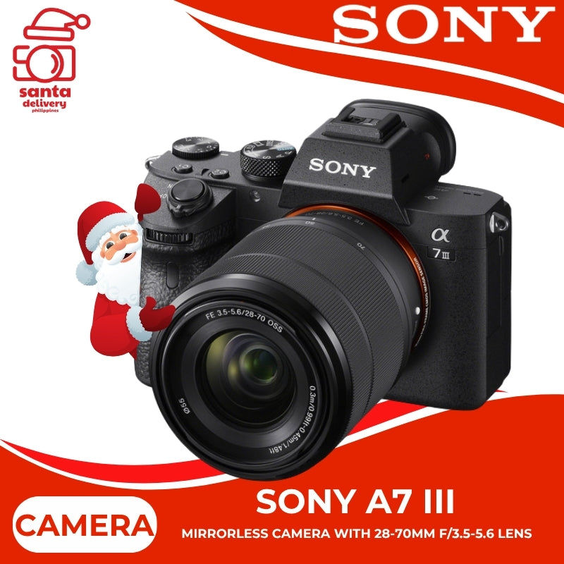 Sony a7 III Mirrorless Camera with Sony FE 28-70mm f/3.5-5.6 OSS Lens