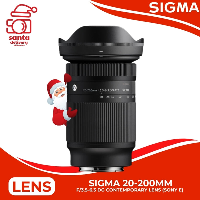 Sigma 20-200mm f/3.5-6.3 DG Contemporary Lens (Sony E)