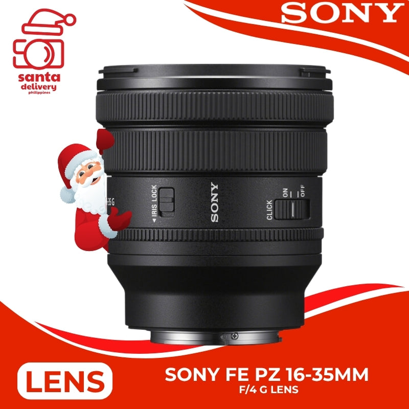 Sony FE PZ 16-35mm f/4 G Lens