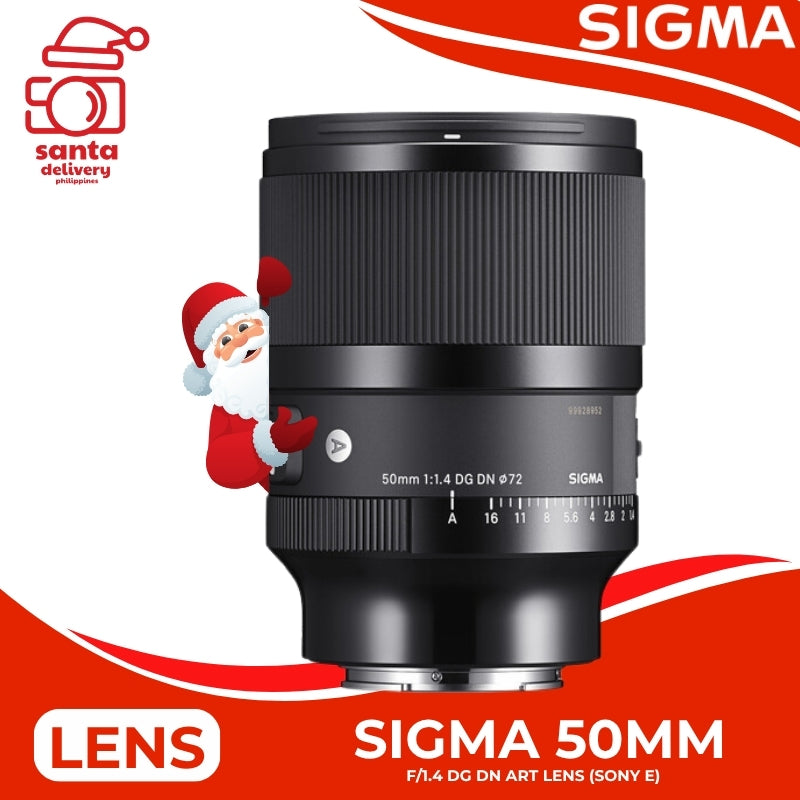 Sigma 50mm f/1.4 DG DN Art Lens (Sony E)