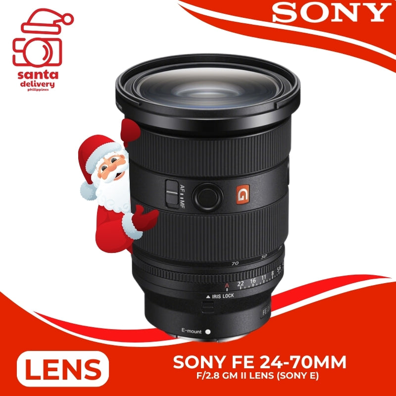 Sony FE 24-70mm f/2.8 GM II Lens (Sony E)