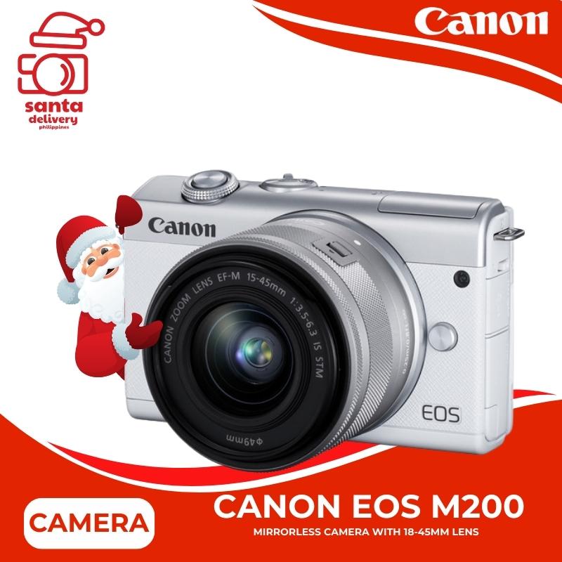 Canon EOS M200 Mirrorless Digital Camera with  Canon EF-M 15-45mm IS STM Lens