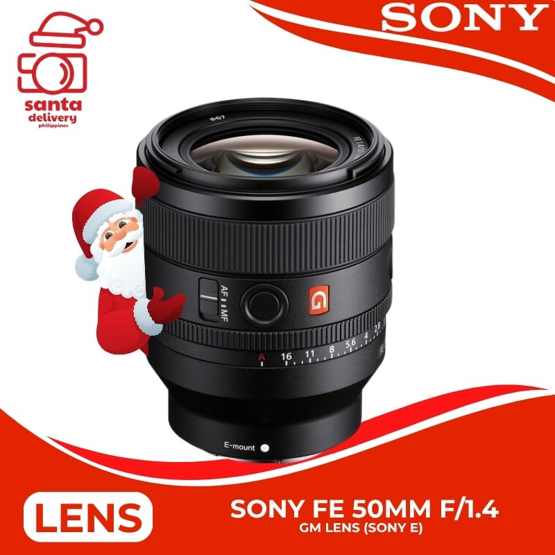 Sony FE 50mm f/1.4 GM Lens (Sony E)