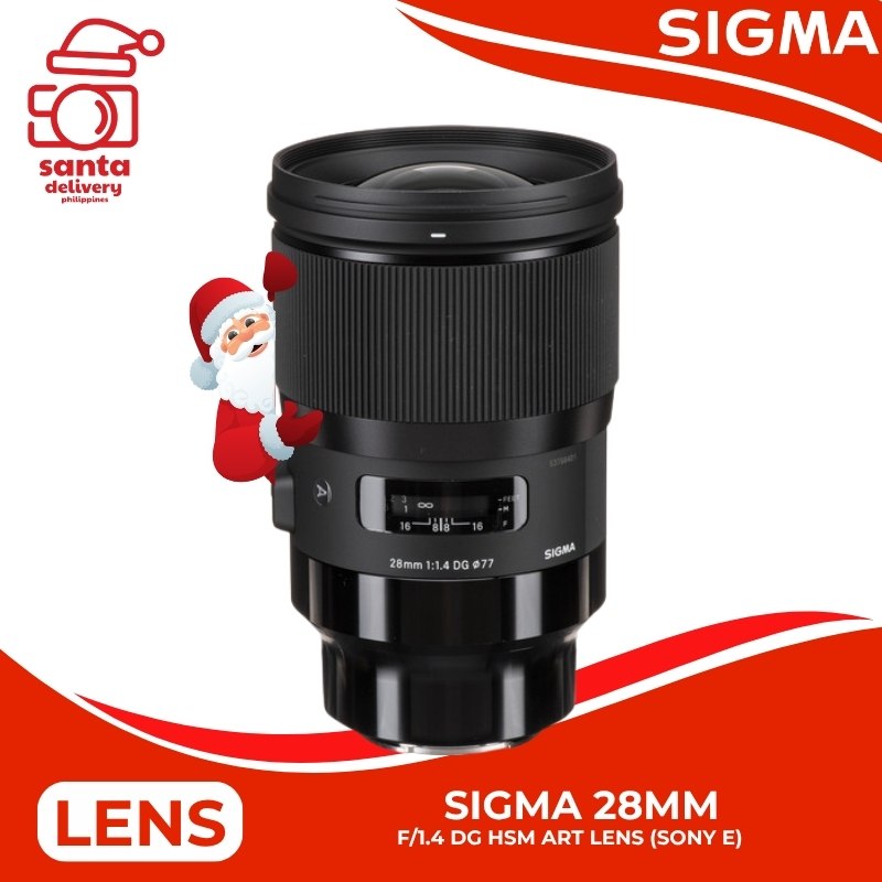 Sigma 28mm f/1.4 DG HSM Art Lens (Sony E)