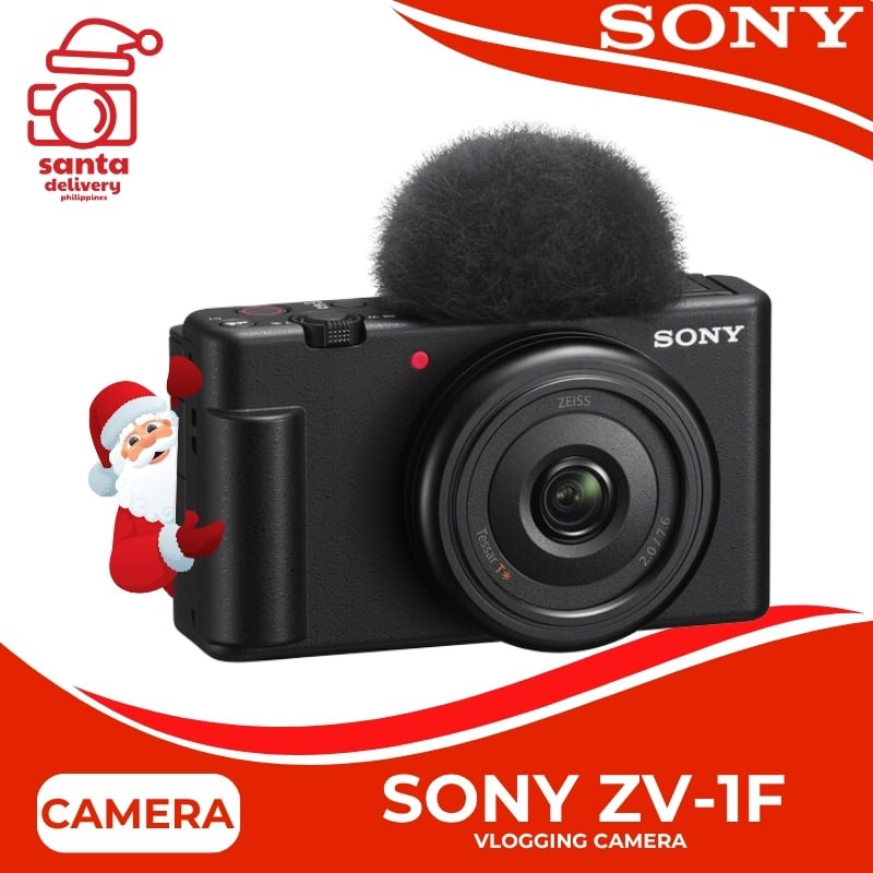 Sony ZV-1F Vlogging Camera (Black)