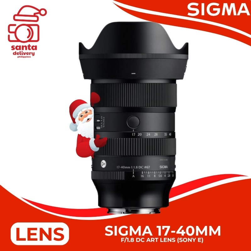 Sigma 17-40mm f/1.8 DC Art Lens (Sony E)